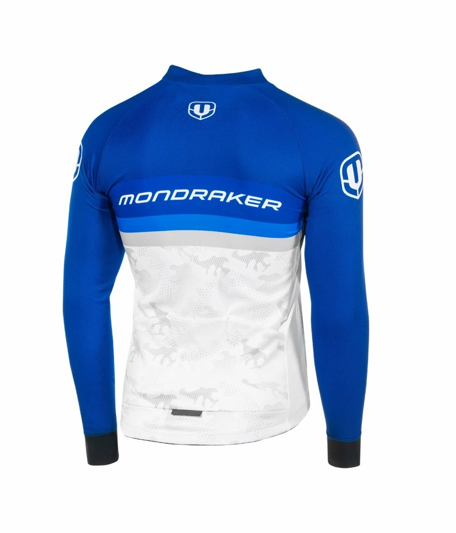 MONDRAKER MAILLOT XC LONG SLEEVE BLUE WHITE â Bild 2