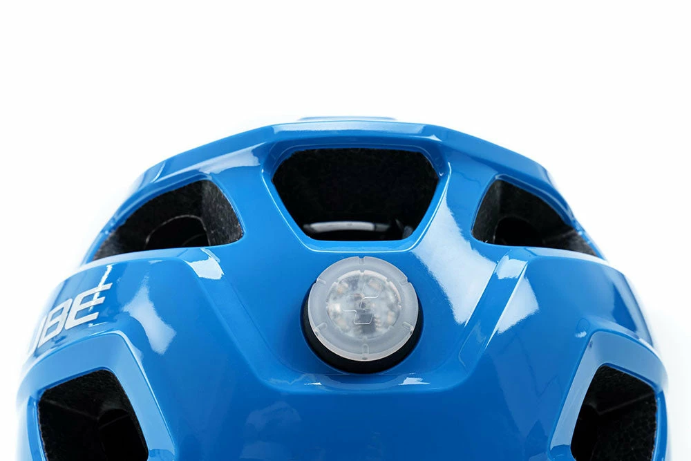 CUBE Helm LINOK Glossy Blue´n´red – Bild 3