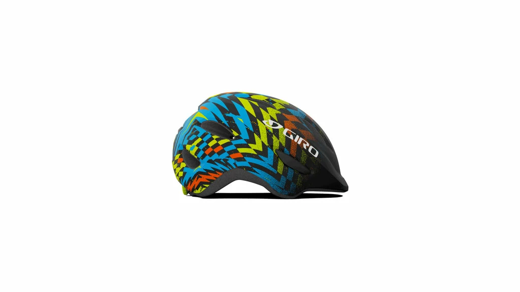GIRO SCAMP Kinderhelm Matte Black Check Fade â Bild 2