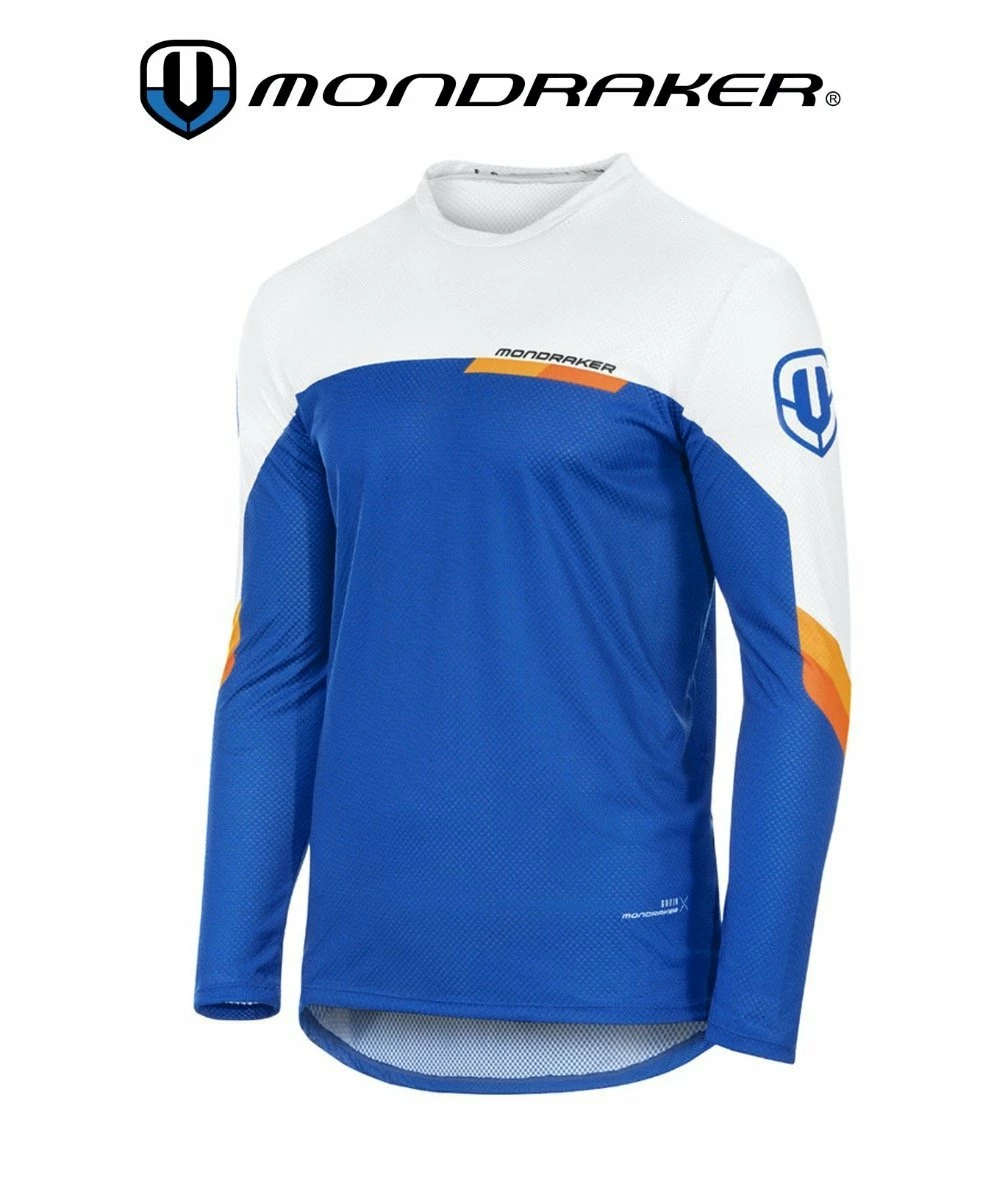 MONDRAKER ENDURO SHIRT LANGARM BLUE WHITE