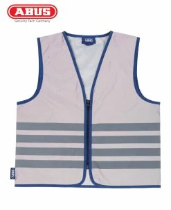 ABUS Warnweste Lumino Urban Kids Vest Silver