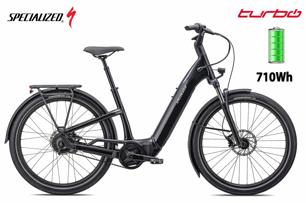 Specialized Turbo Como 4.0 IGH Cast Black / Silver Reflective