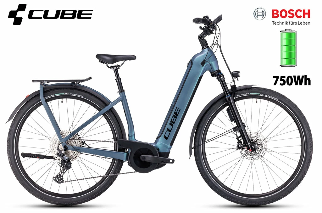 Cube Kathmandu Hybrid ABS 750 Smaragdgrey´n´blue