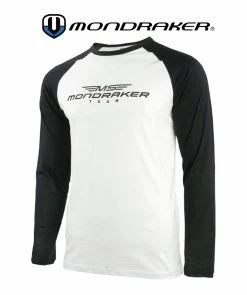 Mondraker T-Shirt Pit MS Racing Long Sleeve Black White