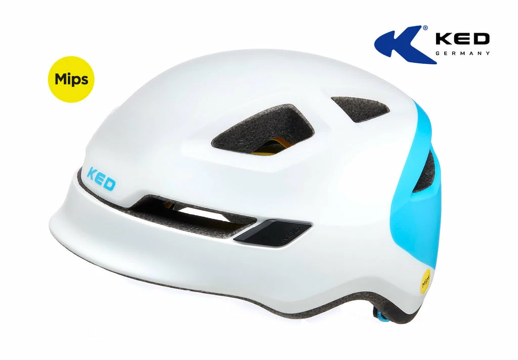 Giro KED POP Kinderhelm White Blue