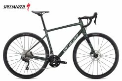Specialized Diverge Elite E5 Gloss Oak Metallic Green-Spruce-Chrome-Wild Ferns 2021