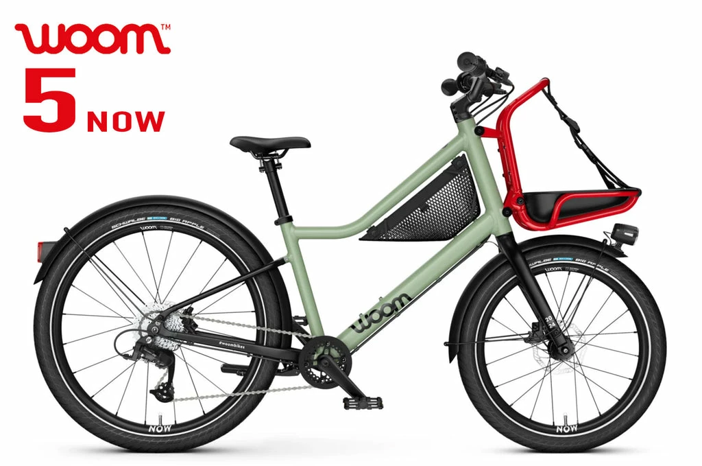 Woom-Bikes WOOM NOW 5 Moss Green / Formular Red