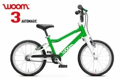 Woom-Bikes WOOM 3 16" Automagic Green