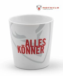 ROTWILD Porzelantasse "ALLESKÖNNER"