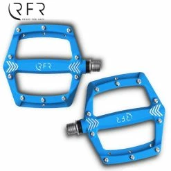 Cube RFR Pedale Flat SL Blau