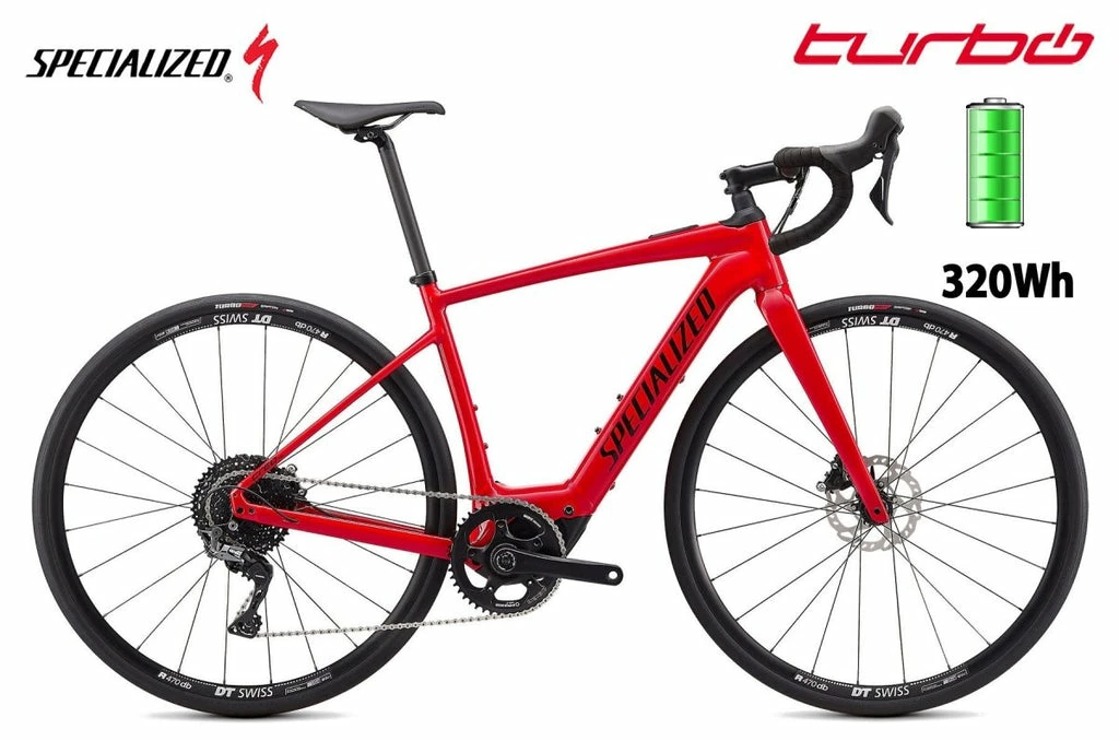 SPECIALIZED TURBO CREO SL COMP E5 Gloss Flo Red-Black