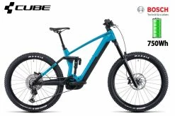 Cube Stereo Hybrid 160 HPC SL 750 27.5 Aquamarine´n´black 2022