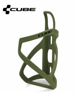 CUBE Flaschenhalter HPP Sidecage Matt Olive´n´glossy Black