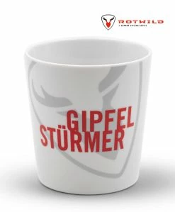 ROTWILD Porzelantasse "GIPFELSTÜRMER"