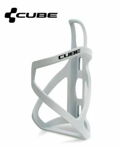 CUBE Flaschenhalter HPP Sidecage Matt White´n´glossy Black