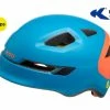 Giro KED POP Kinderhelm Petrol Orange