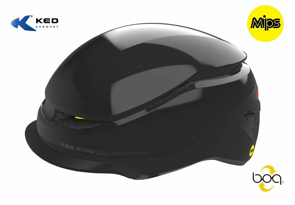KED Mitro UE-1 MIPS Helm - Black