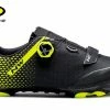 NORTHWAVE ORIGIN PLUS 2 SHOES, BLACK-YELLOW FLUO