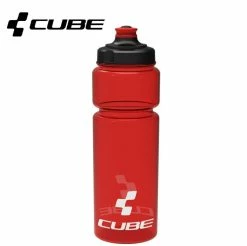 CUBE Trinkflasche 0,75l Icon Transparent Rot