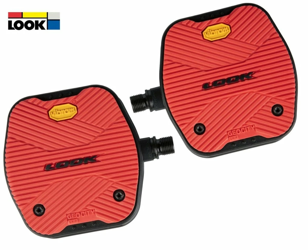LOOK GEO CITY GRIP FAHRRADPEDALE RED