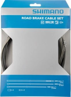 SHIMANO Bremszug-Set Road Edelstahl