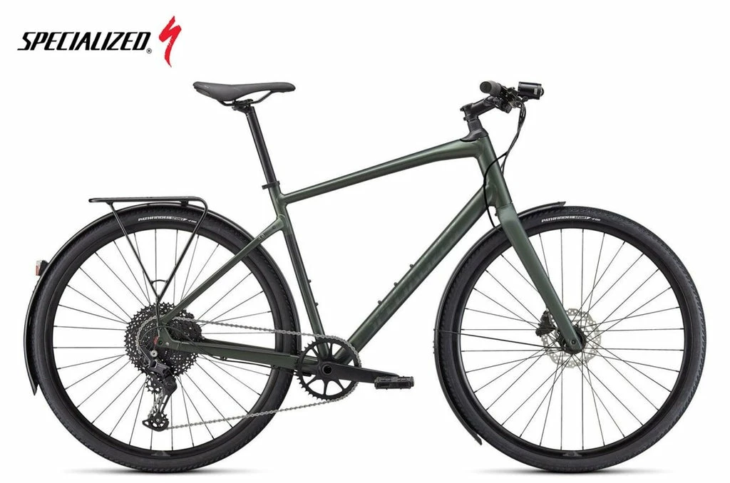 Specialized Sirrus X 4.0 EQ, Oak Green-black Reflective