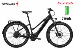 Specialized Turbo Vado 5.0 IGH Step-Through Black / Silver Reflective