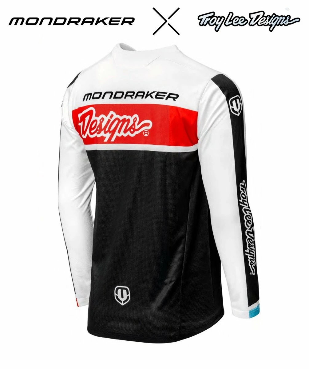 MONDRAKER X TROY LEE DESIGNS SPRINT LONG SLEEVED T-SHIRT WHITE